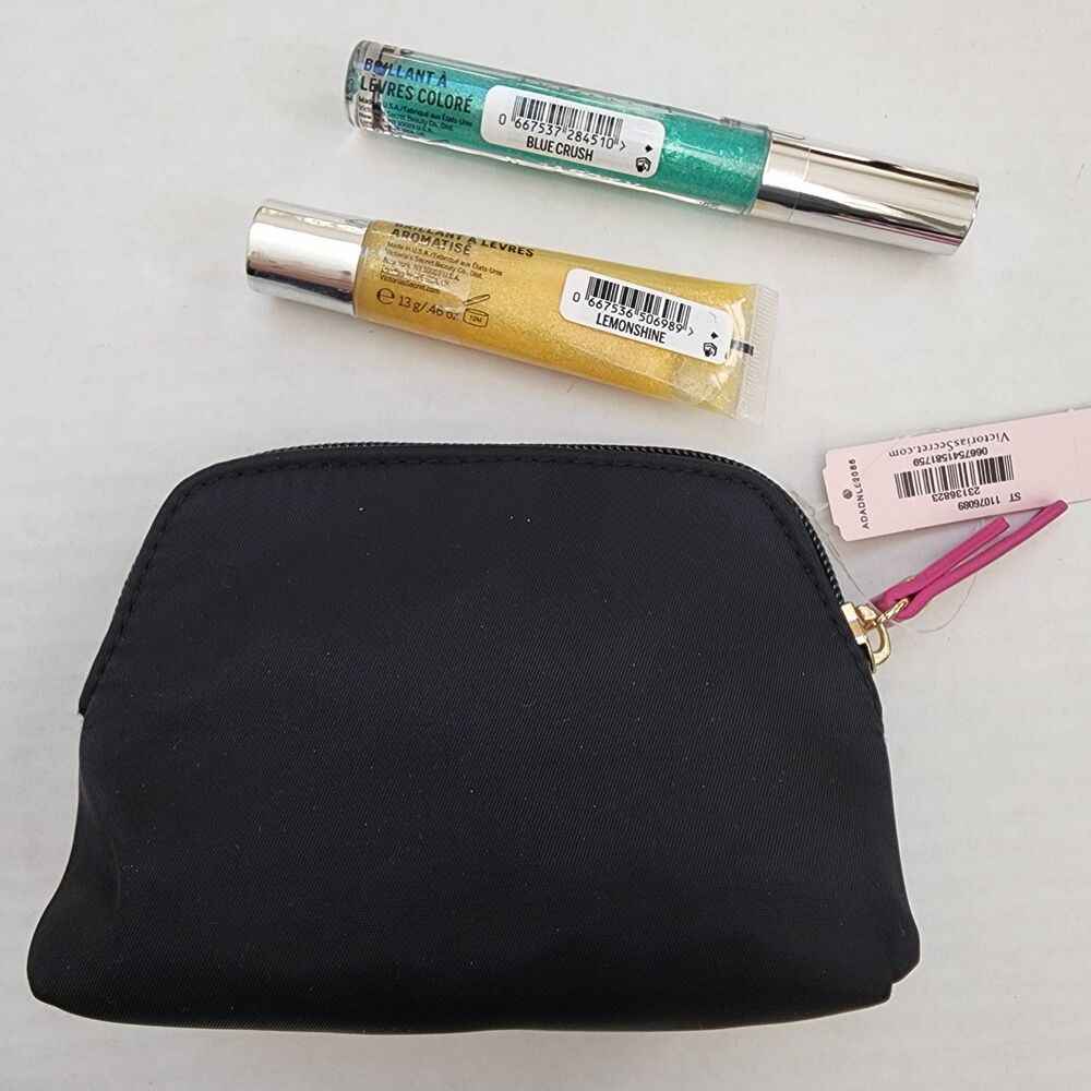 Victoria's secret makeup bag and gloss lot - Picture 2 of 2